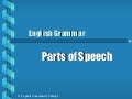 Parts of speech