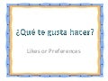 Los pasatiempos