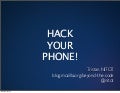 Hack your phone!  / User freedom in a mobile-centric world