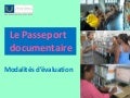 Passeport documentaire modalités-évaluation
