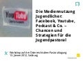WS Social Media auf der Österreichischen Pastoraltagung 2012