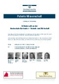 TLB Patentseminar an der Hochschule Karlsruhe