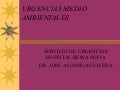 URGENCIAS MEDIO AMBIENTALES