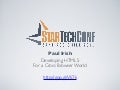 Paul Irish - Developing HTML5 