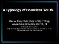 A Typology of Homeless Youth