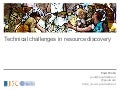 Technical Coping Strategies for Resource Discovery - Paul Walk