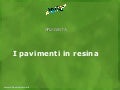 Pavimenti in resina - Naici