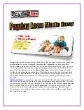 Payday Loan Made Easy