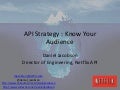 Netflix API - Presentation to PayPal