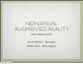 Show and Tell PDX - Presentations From the Future - Non-Visual Augmented Reality with SMS and GPS