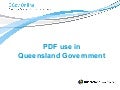 PDF in Queensland Government