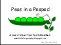 Peas in a peapod