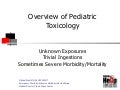Pediatric Toxicology 2007