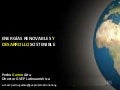 Pedro Gamio Aita (GVEP): Energías renovables y desarrollo sostenible