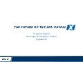 The future of the API: PayPal X