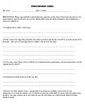 Peer Review For Essay