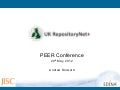 PEER End of Project Report