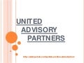 United Advisory Partners: Why Us