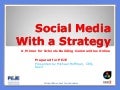 P.E.J.E. Social Media with a Strategy