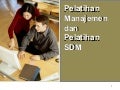 Pelatihan SDM dan Training SDM