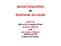 Pelle Ehn - Social Innovation