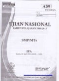 Pembahasan soal un ipa smp 2012 (paket a59)
