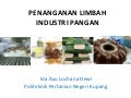 Penanganan Limbah Industri Pangan