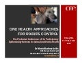 One health approaches for rabies control
