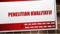 Penelitian kualitatif