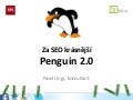 Za SEO krásnější - Penguin 2.0