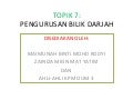 Pengurusan  Bilik Darjah