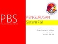 Pengurusan pbs smk jalan kebun