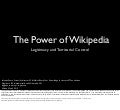 The Power of Wikipedia (draft)