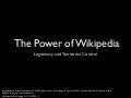 Pensa power of wikipedia-wikimania 2012