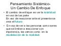 Pensamiento sistémico