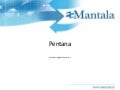 Pentana Paws - Pentana Audit Work System Presentazione Italiano Mantala