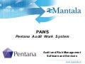 PAWS - Pentana Audit Work System software