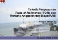 Penyusunan Rencana Kegiatan