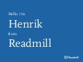 Readmill for People In Beta