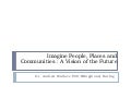 People, places and communities