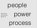 People–Power-Process