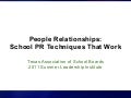 School PR Techniques that Work