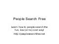 Jan 28, 2012. Where You Can Search For Free using someone's SSN. Some online sites have  information that say it's impossible to find someone for free with. You can do  your free people search using an SSN at Bestpeoplesearch.com.