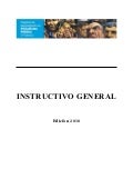 Instructivo General del Programa de Especialización en Periodismo Político