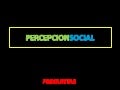 Percepcion social