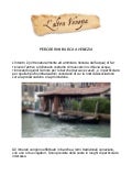 Percorsi in barca lungo i canali di Venezia