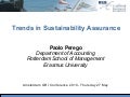 GRI Conference - 27 May - Perego - Assurance Of Sustainability Reporting