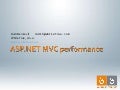 ASP.NET MVC Performance