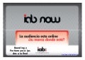 Performance Based Marketing. Experiencias