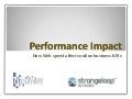 Impact of web latency on conversion rates